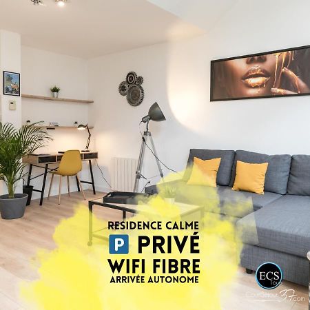 "Le Roll'S" - 1 Chambre - 5 Couchages - Calme - Terrasse - Parking Prive Tours Kültér fotó