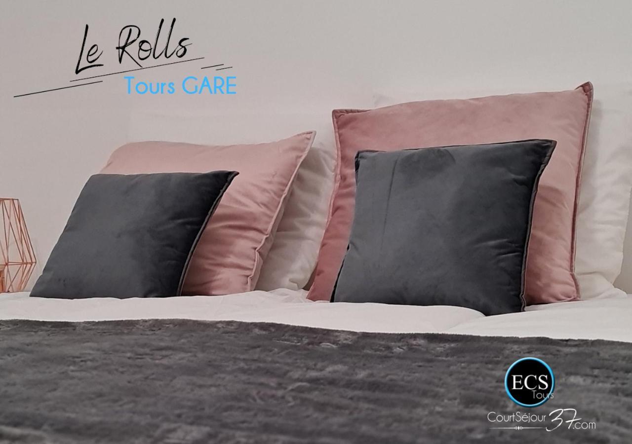 "Le Roll'S" - 1 Chambre - 5 Couchages - Calme - Terrasse - Parking Prive Tours Kültér fotó