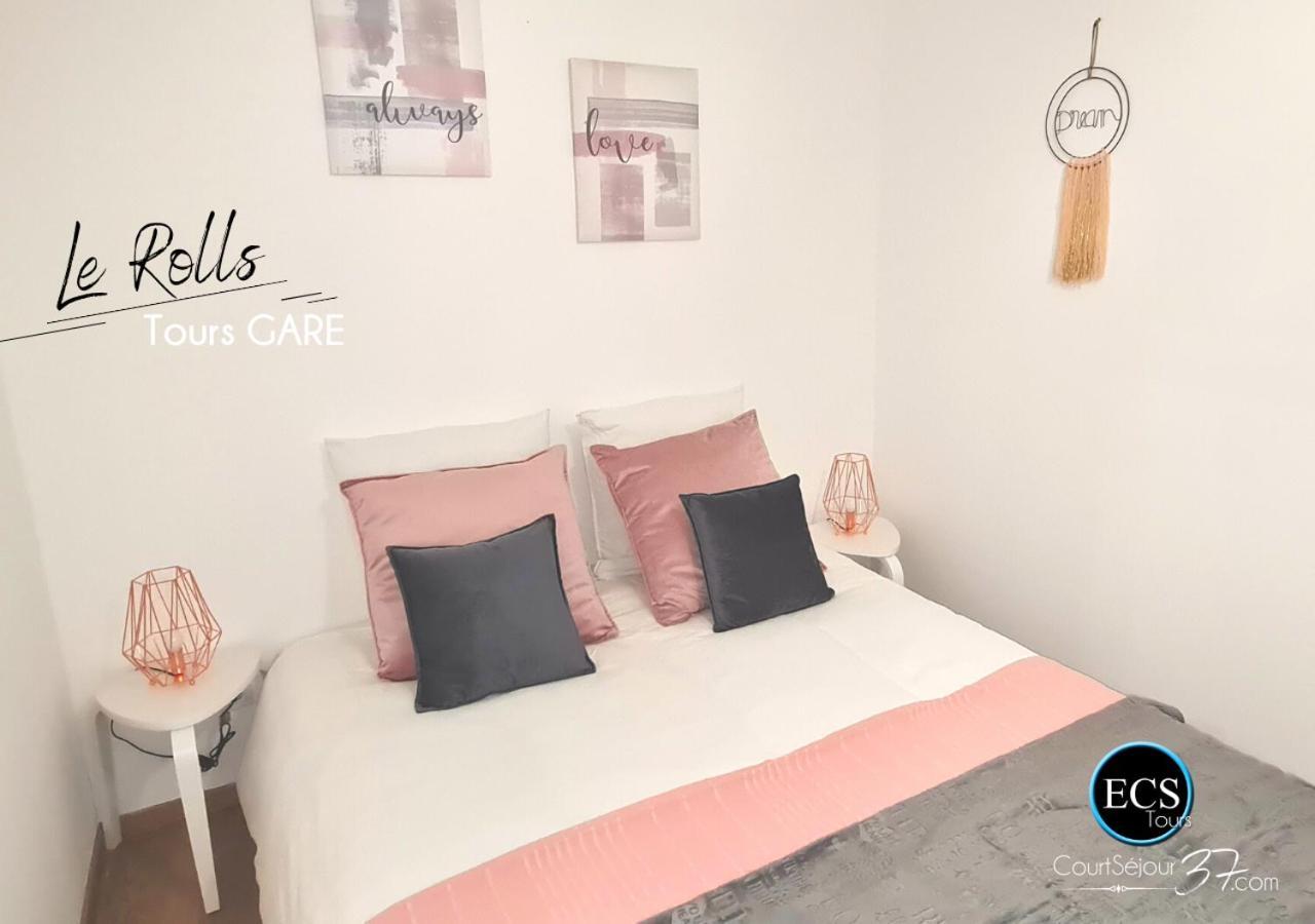 "Le Roll'S" - 1 Chambre - 5 Couchages - Calme - Terrasse - Parking Prive Tours Kültér fotó
